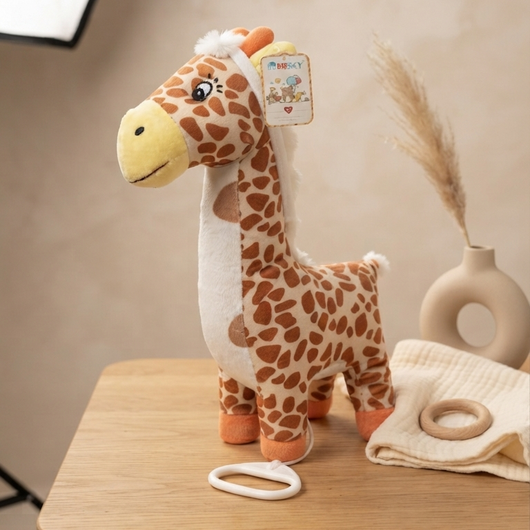 Jirafa de Peluche Sonajero para Bebé