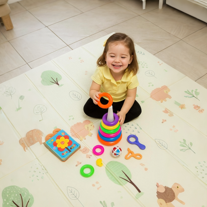 Tapete Plegable Grande + Libro sensorial gratis 1.80 X 2.00