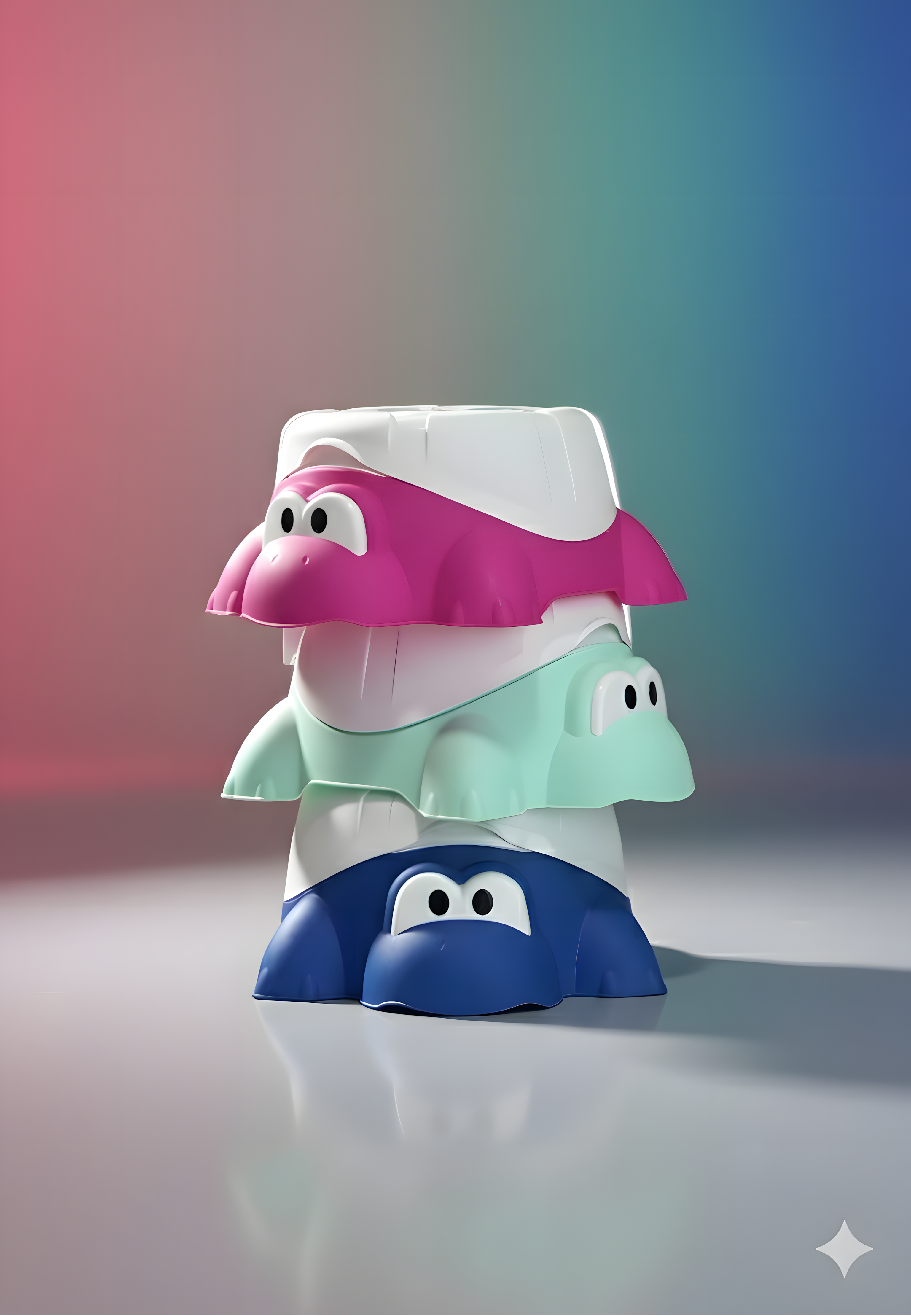 Bacin Tortuga multifuncional