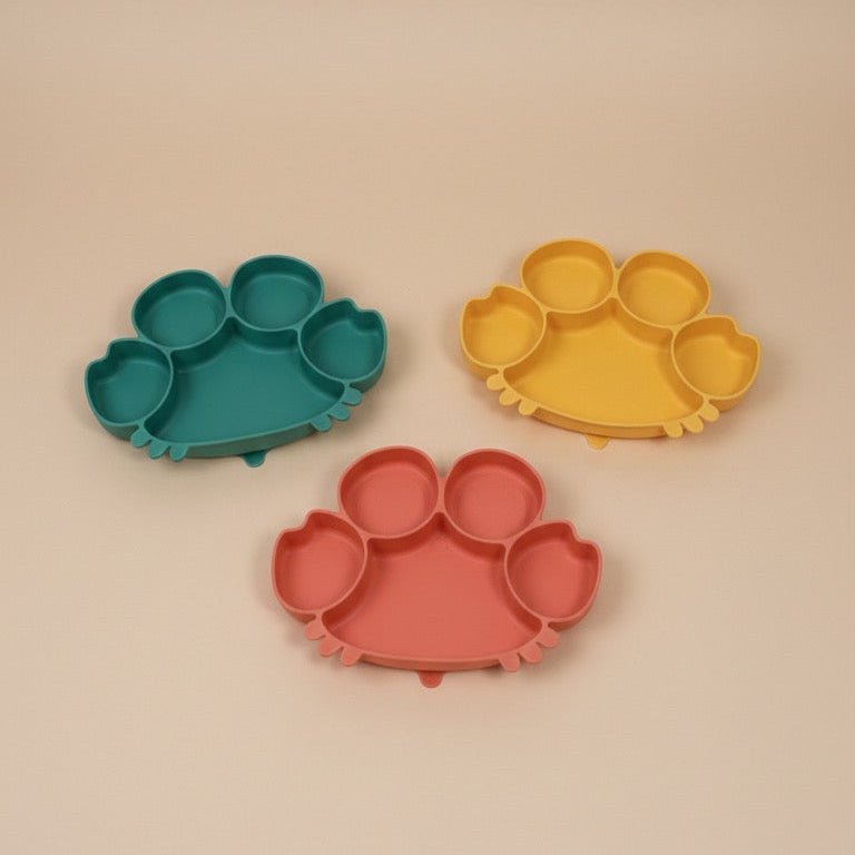 Plato de Silicona Cangrejo