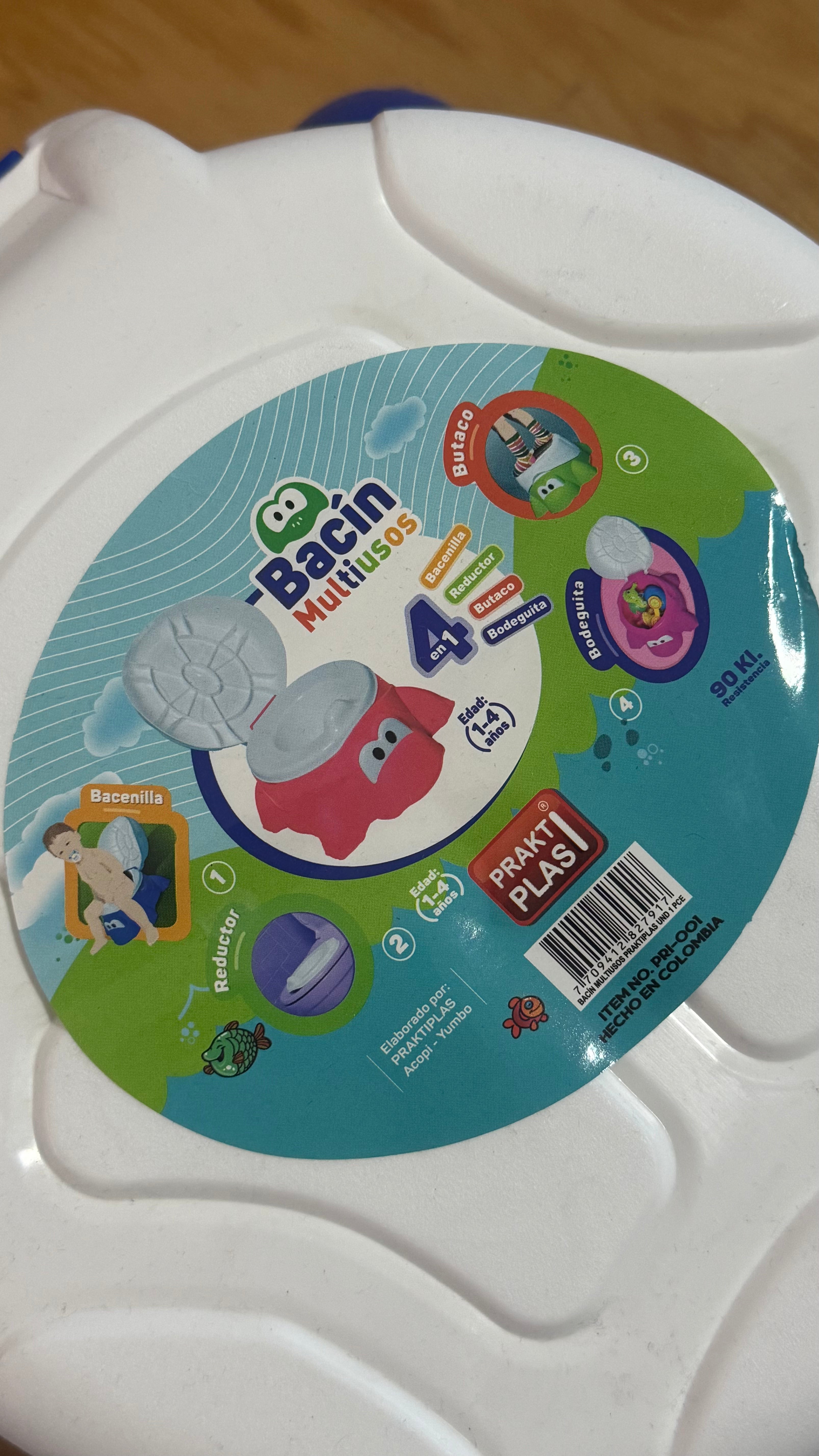 Bacin Tortuga multifuncional