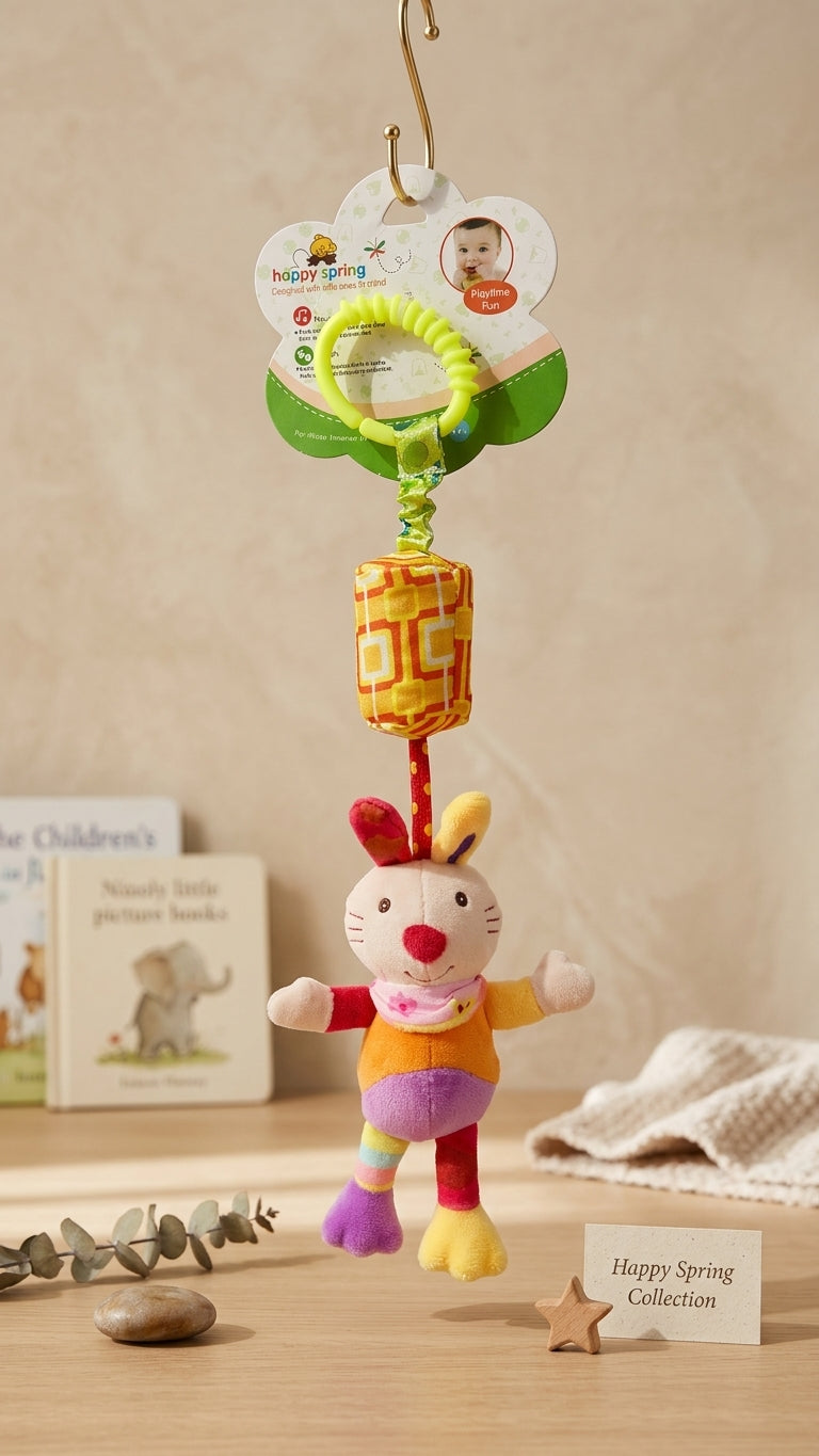 Peluche Sonajero para bebé 2316-6 | Mis Angelitos Baby