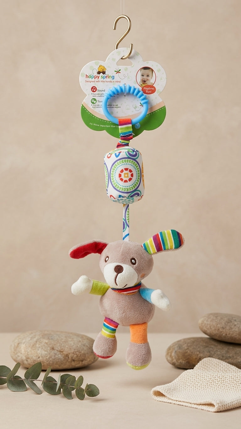 Peluche Sonajero para bebé 2316-6 | Mis Angelitos Baby