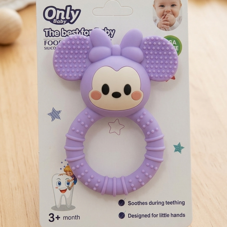Rascaencias de Mickey para Bebé | Mordedor Silicona