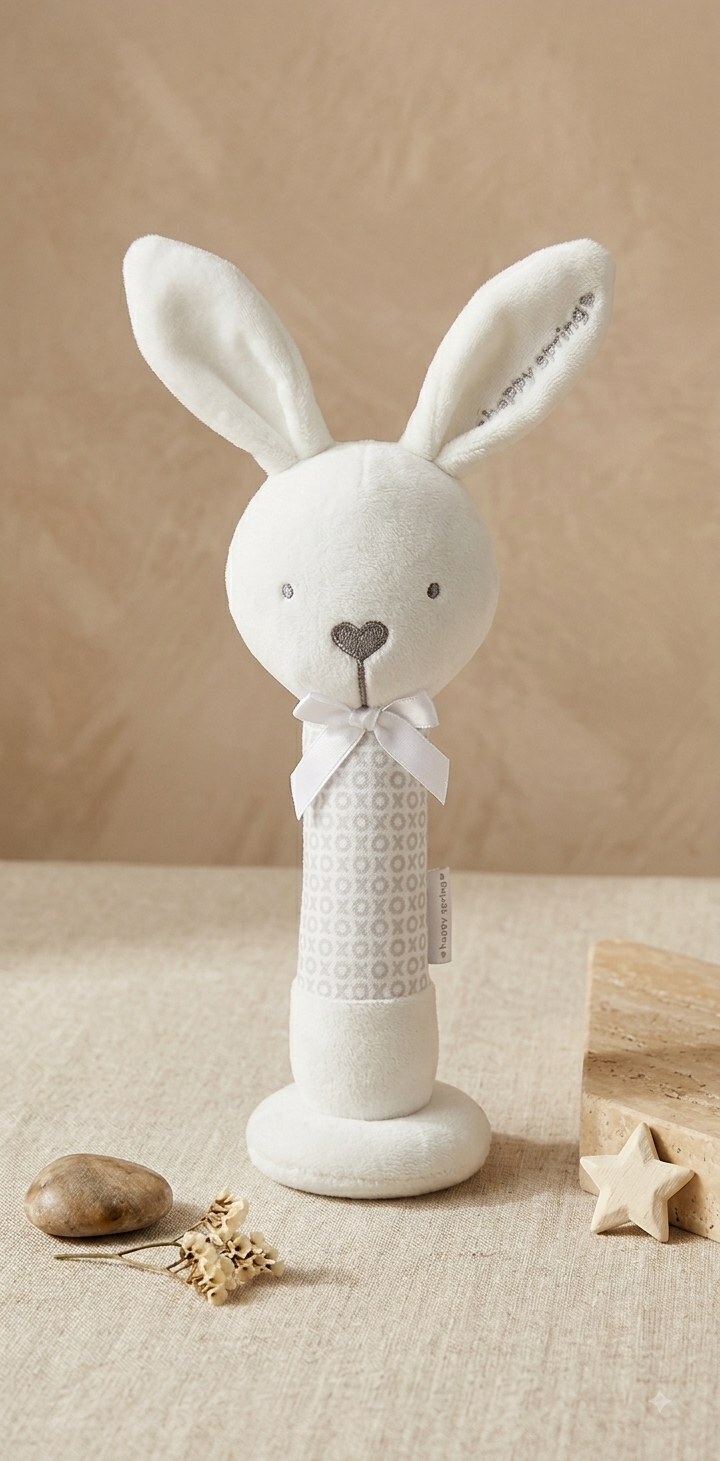 Peluche Sonajero para bebé ALP-608 | Mis Angelitos Baby
