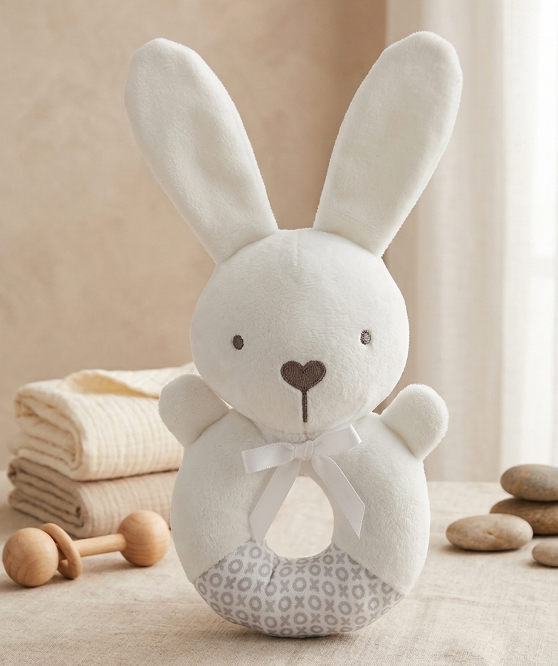 Peluche Sonajero para bebé ALP-609B | Mis Angelitos Baby