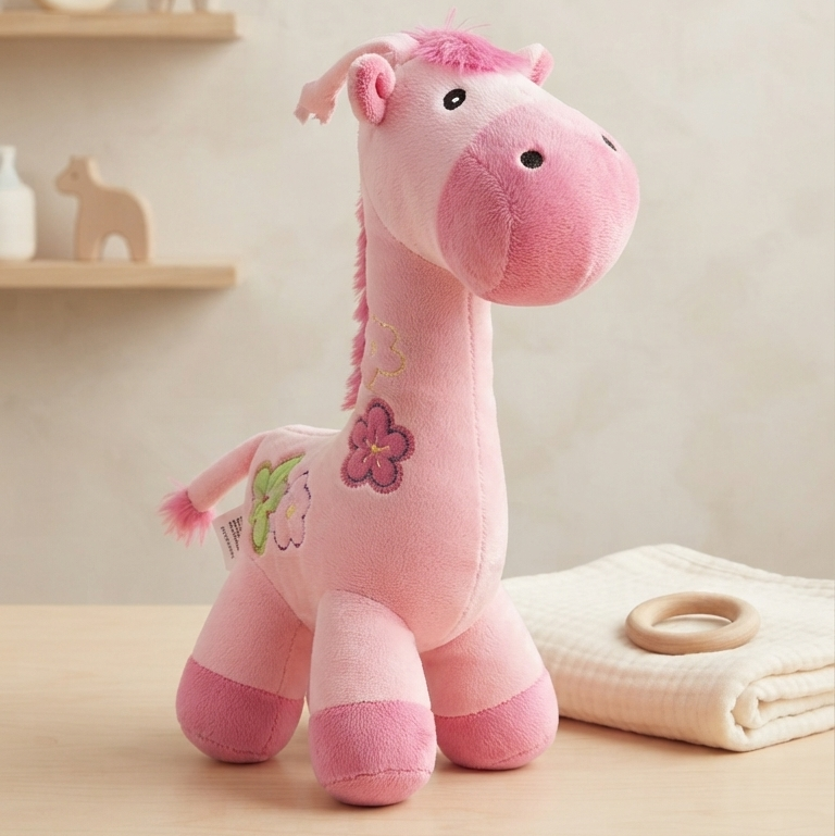 Jirafa de Peluche Sonajero para Bebé