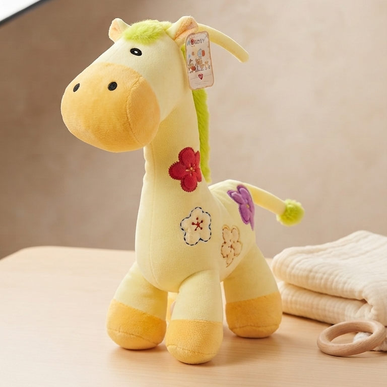 Jirafa de Peluche Sonajero para Bebé