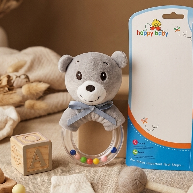 Peluche Sonajero para bebé ALP-607| Mis Angelitos Baby