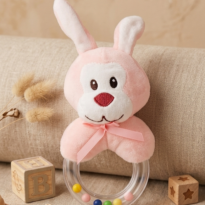 Peluche Sonajero para bebé ALP-607| Mis Angelitos Baby