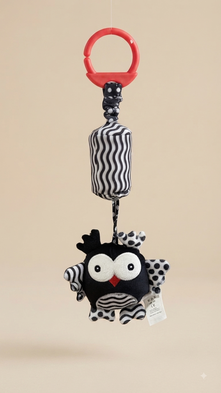 Peluche Sonajero para bebé ALP-605 | Mis Angelitos Baby