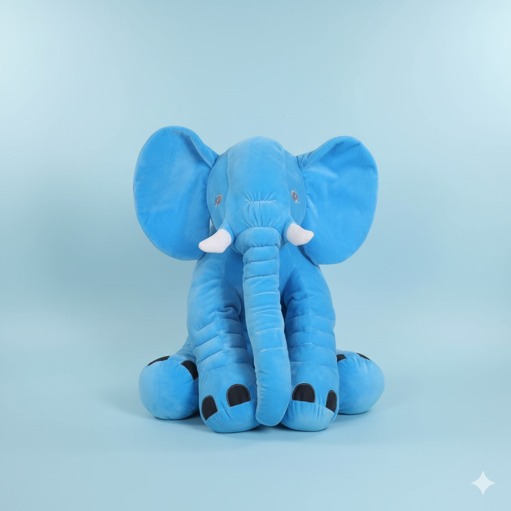 Elefante de peluche con sonido
