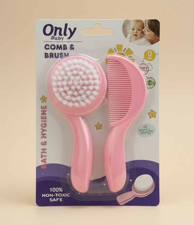 Cepillo y peine para bebe ONLY BABY