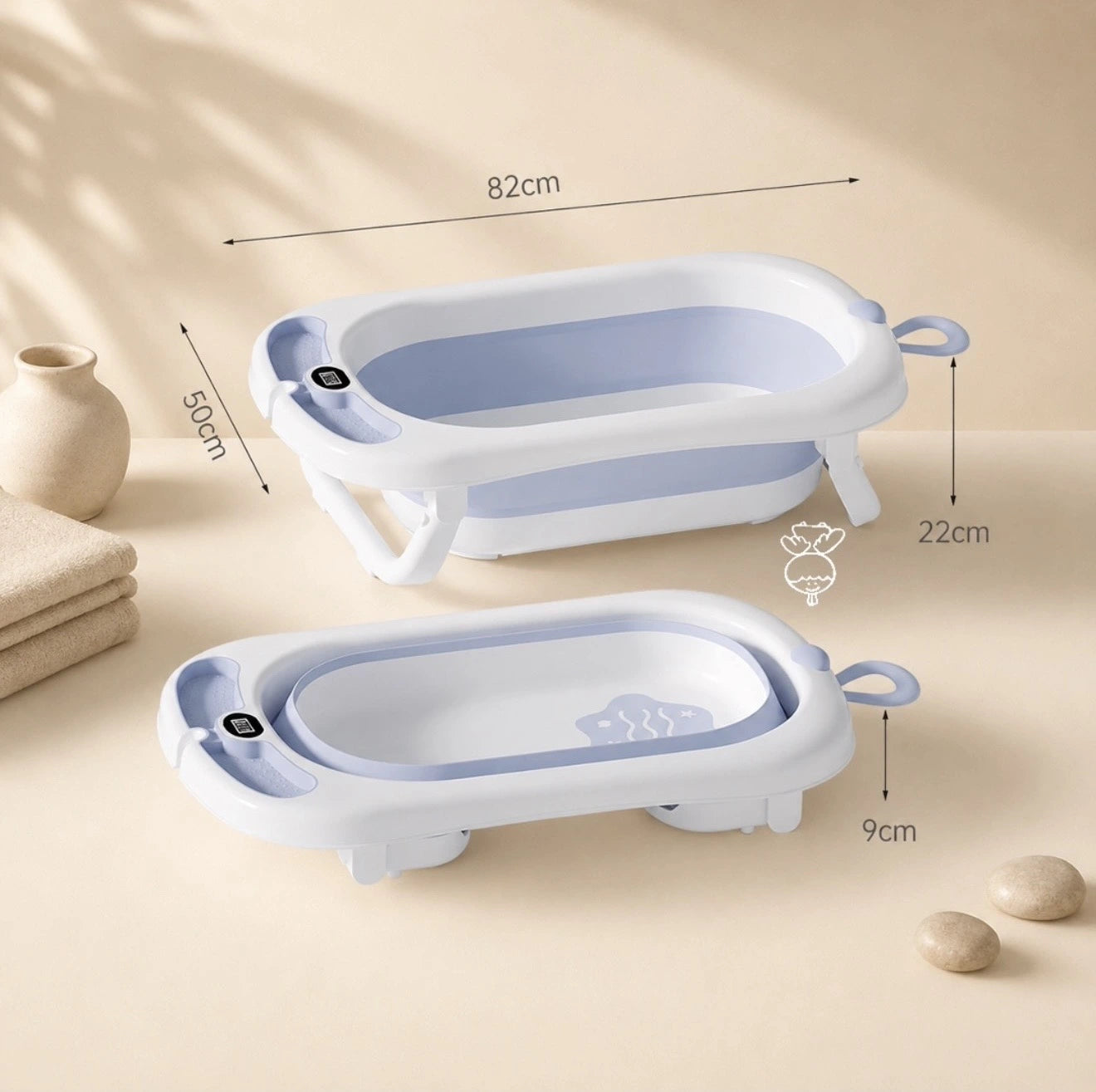 Bañera Plegable para Bebé | REF:527-1