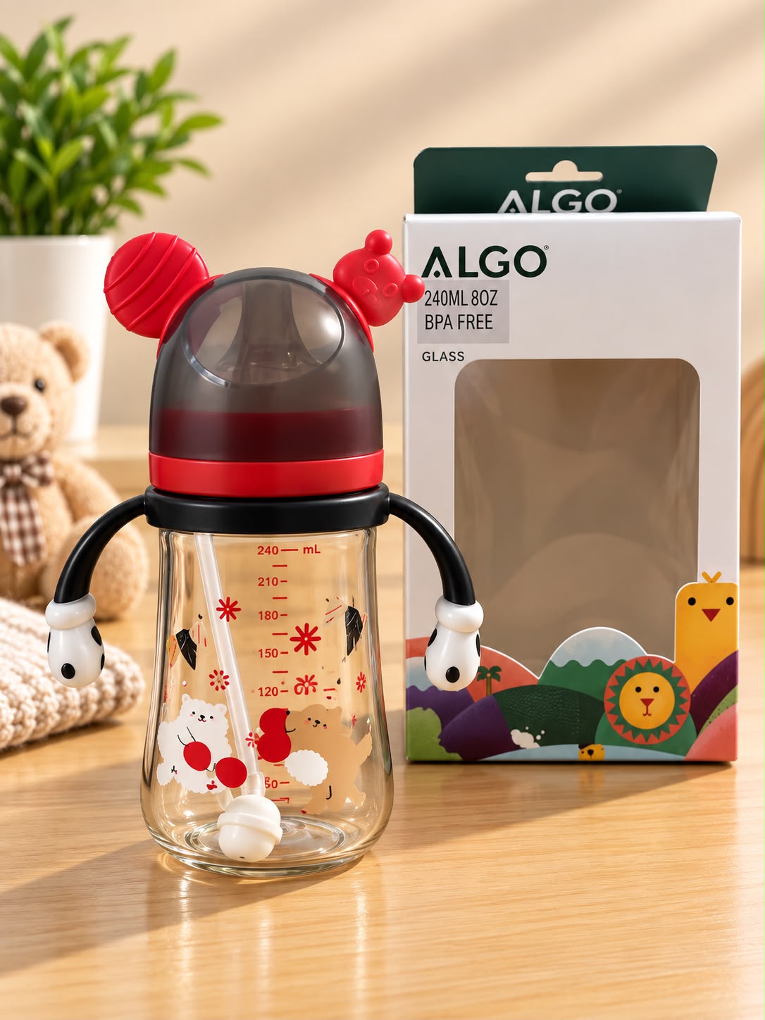 Tetero para Bebé de 8 oz Ref. KB-240 | Mis Angelitos Baby