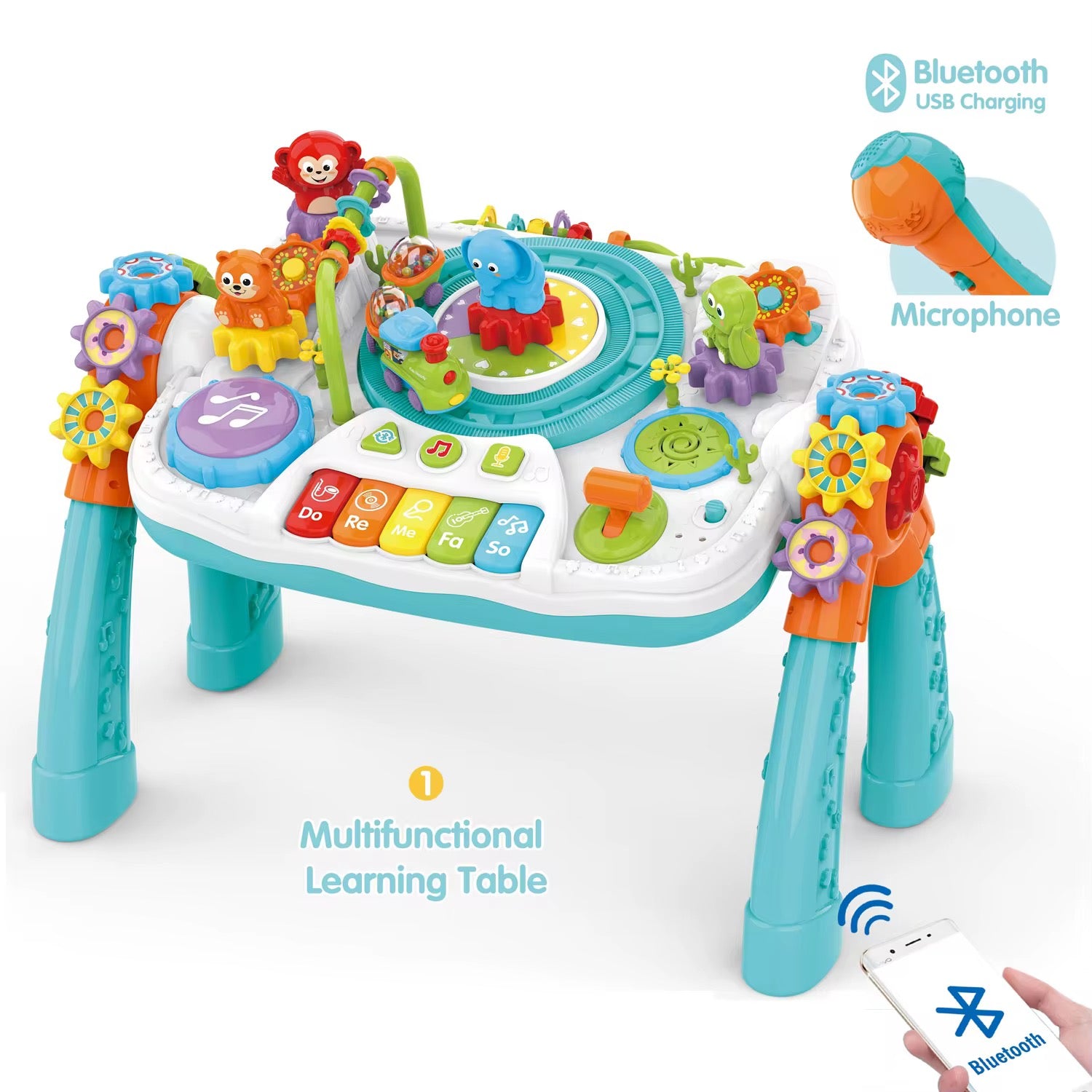 Mesa de Aprendizaje Bluetooth 2 en 1