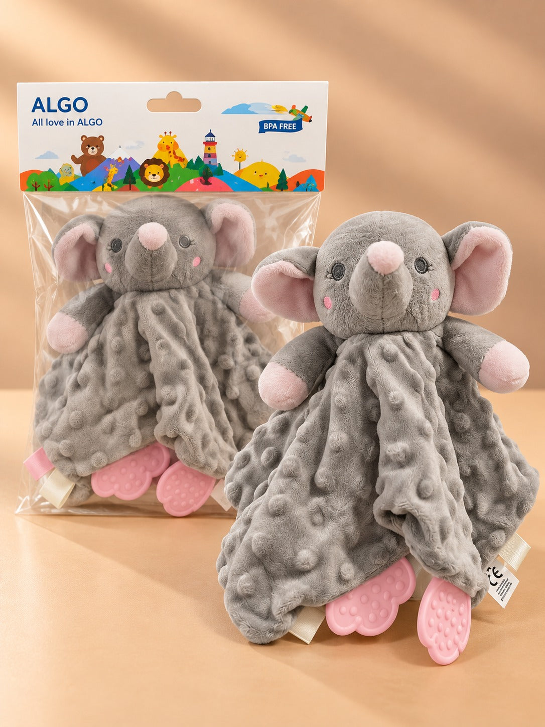 Manta de apego sensorial para bebé Ref. ALGO-51 Mis Angelitos