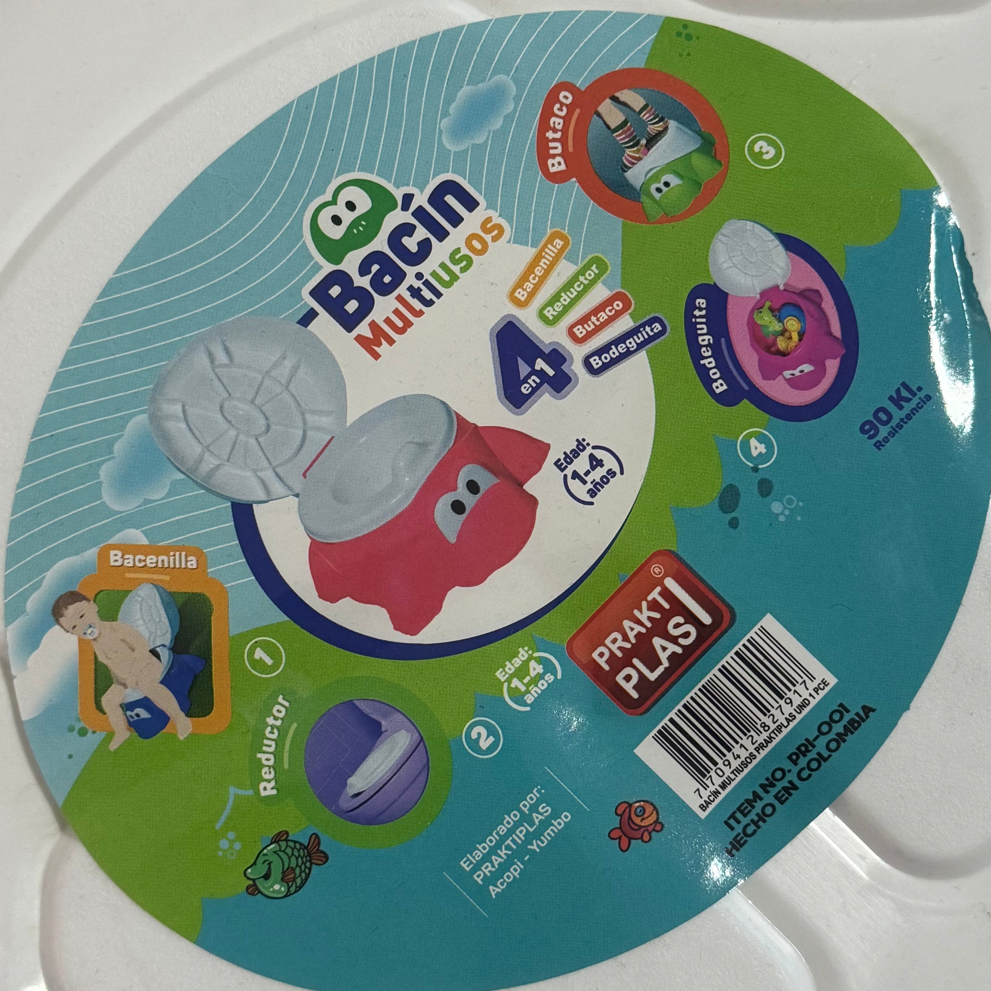 Bacin Tortuga multifuncional